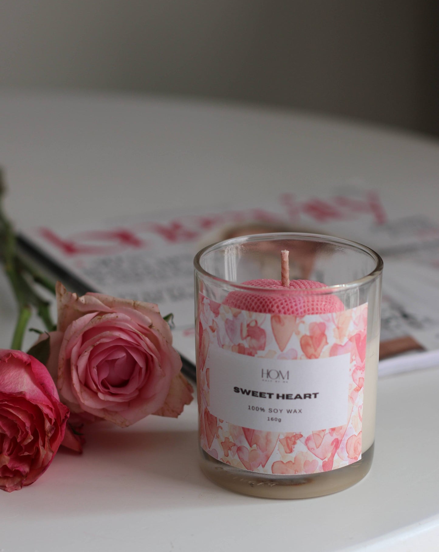 Sweet Heart soy candle